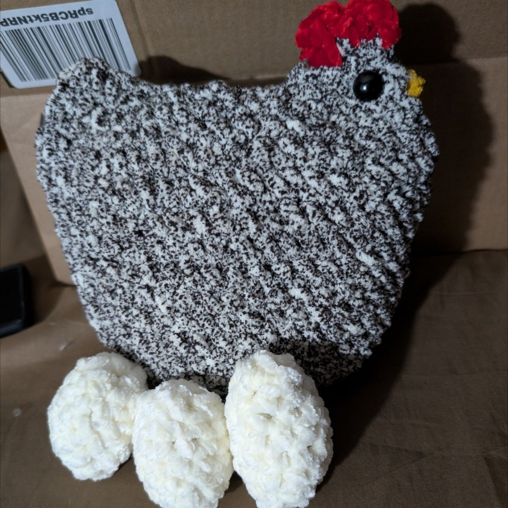 Crochet Chicken and Eggs Set
